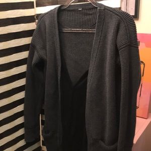 GUC Lululemon Charcoal Cardigan